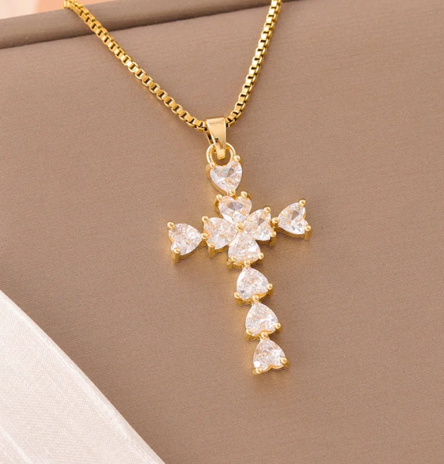 Amora Cross Necklaces